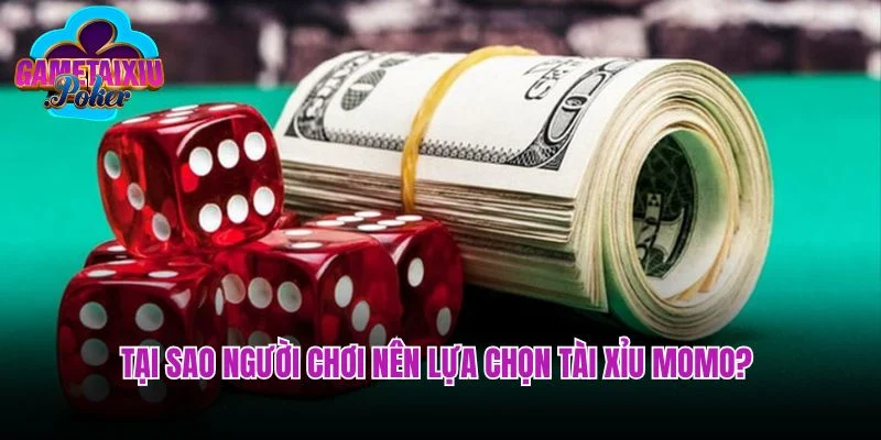 Tại sao người chơi nên lựa chọn tài xỉu MoMo? 